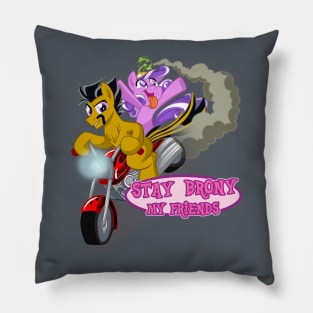 Stay Brony My Friends Bikers Pillow