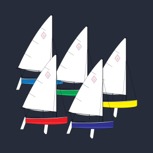 Lehman 12 Sailboats Racing T-Shirt