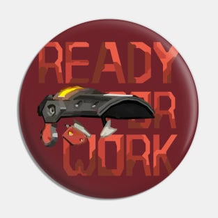 Ready For Work - Torbjorn Overwatch Pin