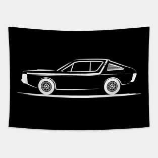 Renault 17 Renault R17 White Tapestry