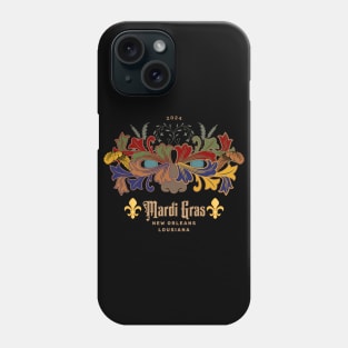 MARDI GRAS 2024 Phone Case