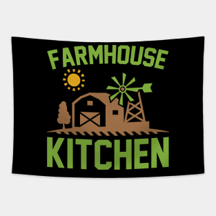 Farmhouse Kitchen T Shirt For Women Men Tapestry