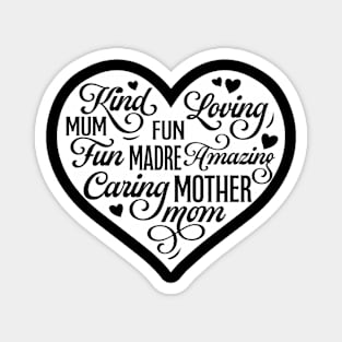 Mother Heart Magnet