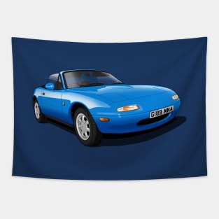 1990 Mazda MX5 in blue Tapestry