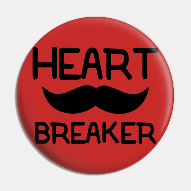 Heart Breaker Pin by PeppermintClover