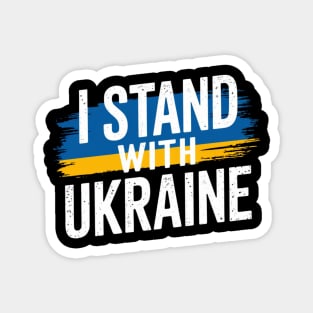 I Stand With Ukraine Magnet