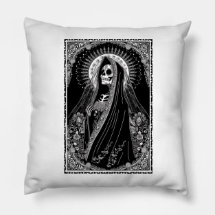 Santa Calavera Mexicana Pillow