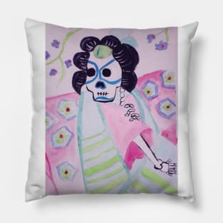 Kabuki Dancer Pillow