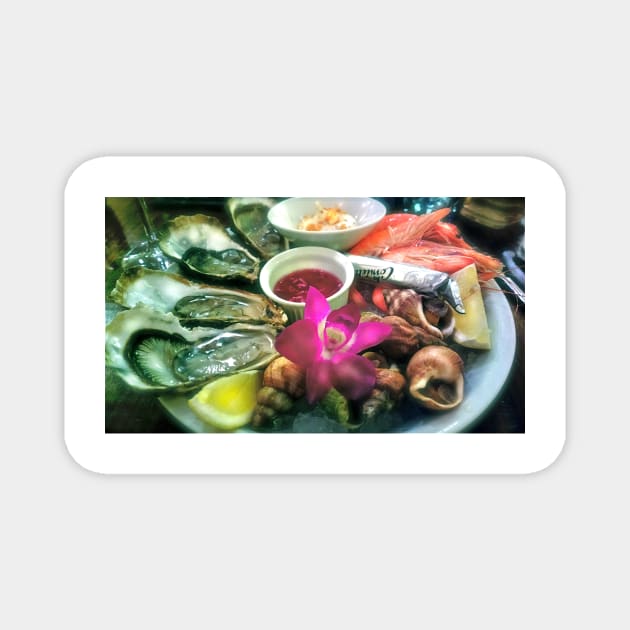 FRUITS DE LA MER! Magnet by dumbodancer