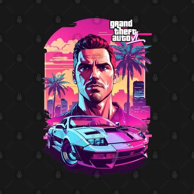 grand theft auto 6 - 001 by Buff Geeks Art