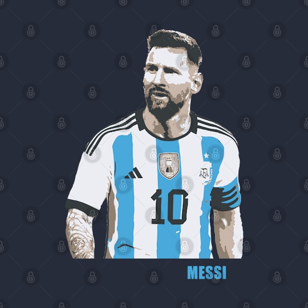 Messi Tribute - Lionel Soccer Player Goat Messi - Ronaldo Soccer Mbappe Messi Argentina Maradona Michael Jordan Inter Miami Ronaldinho Argentina Cristiano Ronaldo - 10 - Barcelona vs real Madrid - World Cup - Mundial de Futbol by TributeDesigns