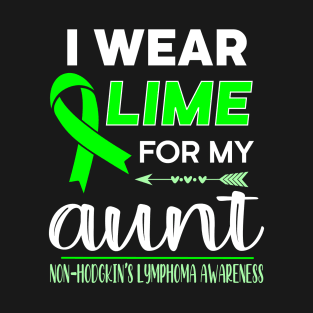 I Wear Lime For My Aunt T-Shirt