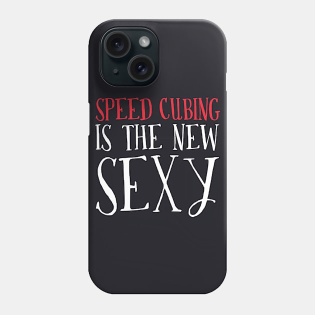 Gifts For Speed Cubing Lovers Phone Case by divawaddle