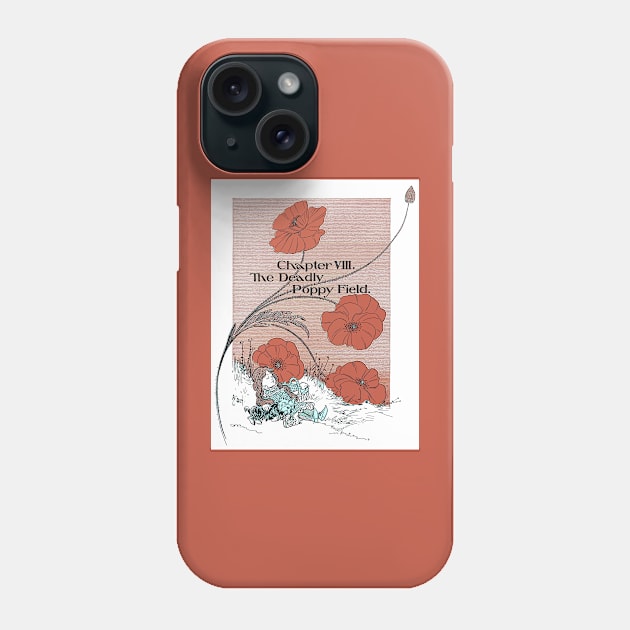 The Deadly Poppy Field Phone Case by Quick Nick Pics