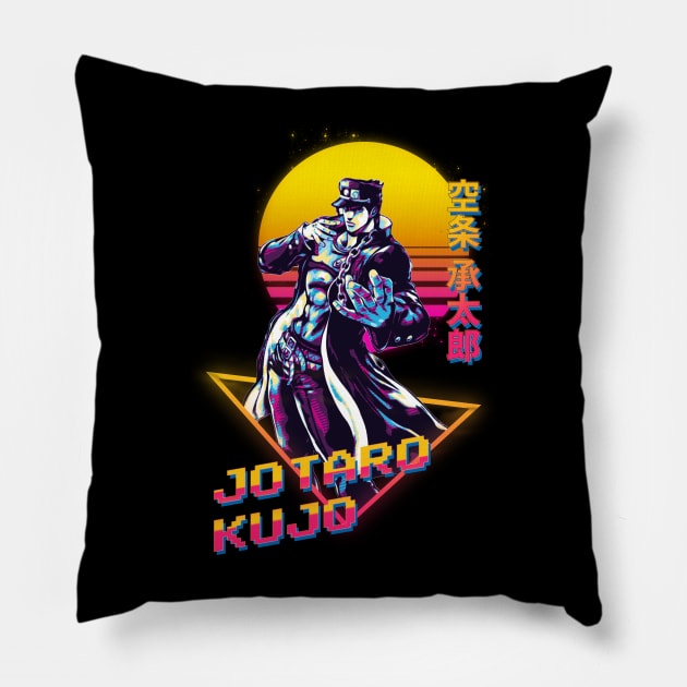 kujo jotaro Pillow by Retrostyle