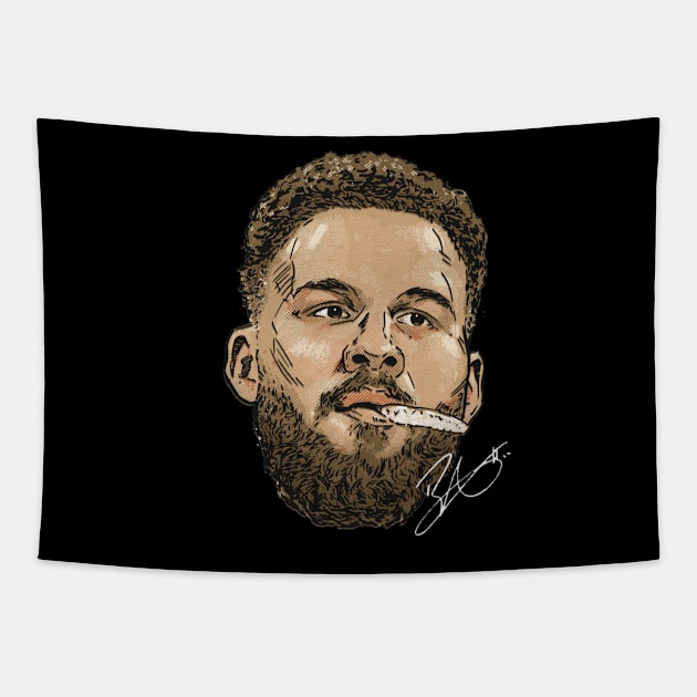 blake griffin mouthguard Tapestry by mazihaya pix