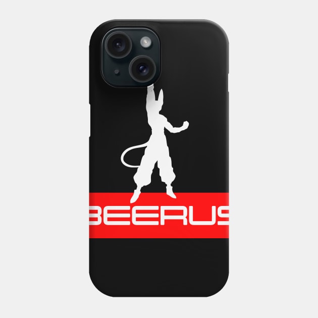 beerus the destroyer Phone Case by SHINIGAMII