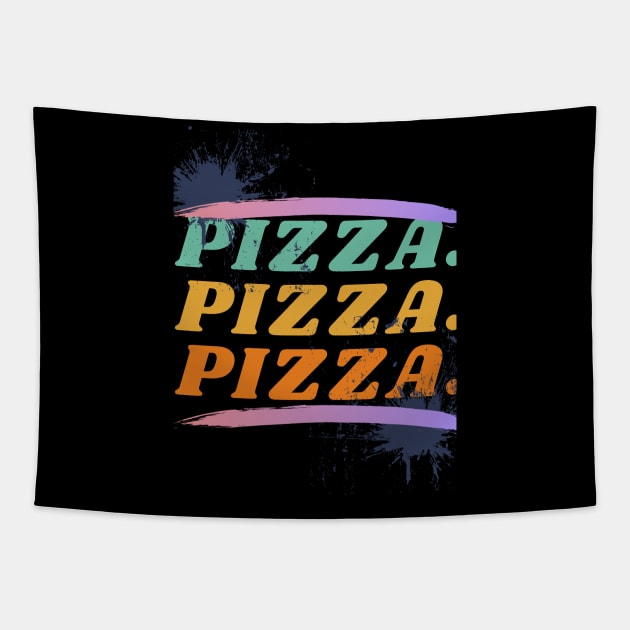 Pizza Pizza Pizza Tapestry by trendybestgift