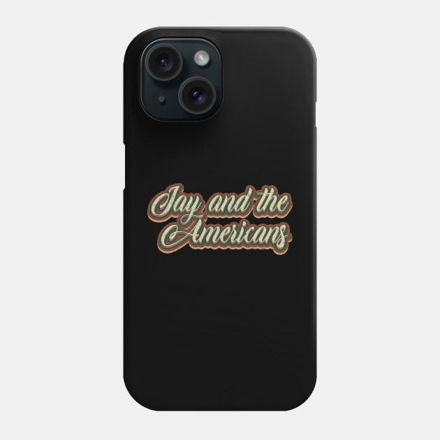 vintage tex Jay and the Americans Phone Case by Rada.cgi