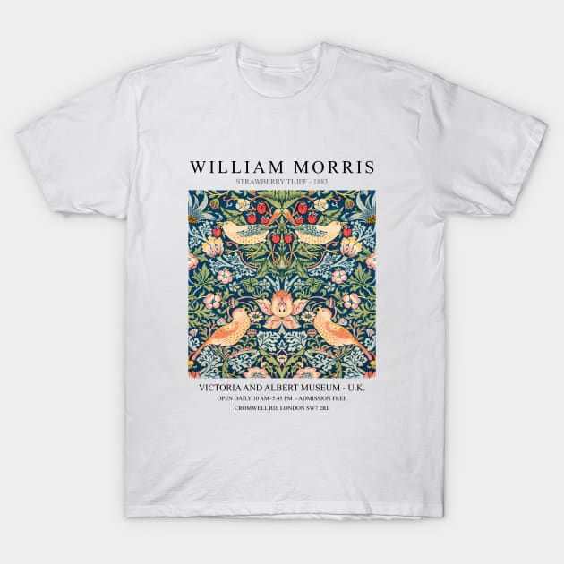 William Morris Strawberry Thief Art Poster