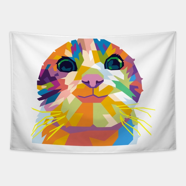 Smilling Cat Meme Tapestry by REKENINGDIBANDETBRO