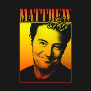 Matthew Perry /// Retro Design T-Shirt