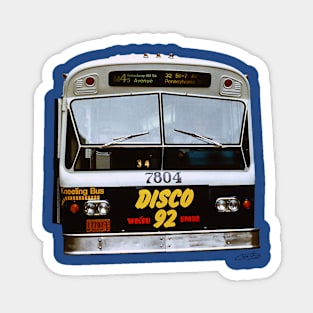 Disco Bus Magnet