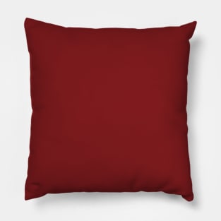 Rich Red Plain Solid Color Pillow