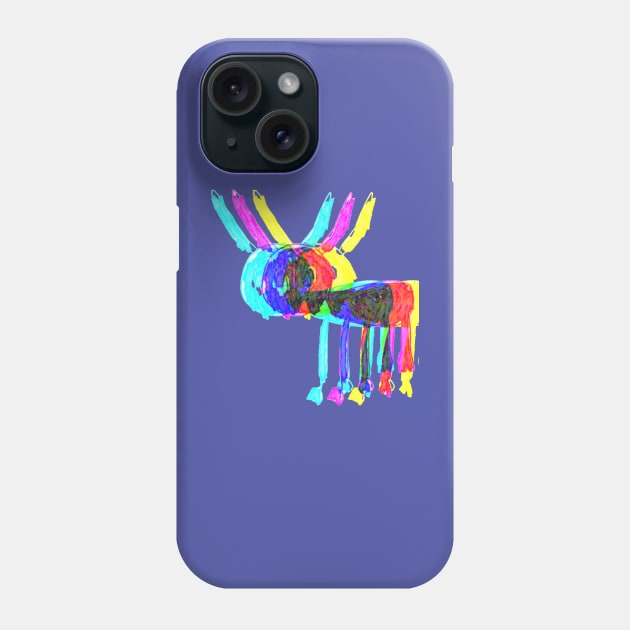 Dog T-shirt Phone Case by vwvshop