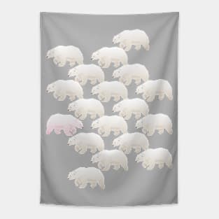 Pink Bear (dare to be different) Tapestry