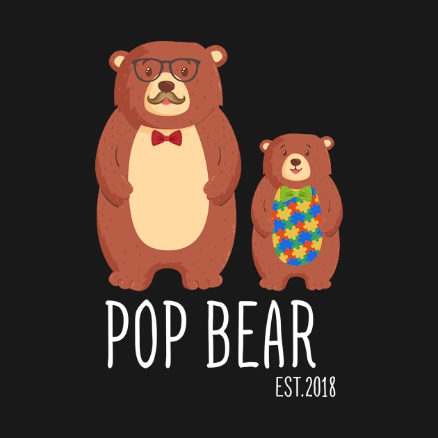 Sympathy Gifts Papa Bear Est POP BEAR by JaroszkowskaAnnass