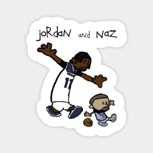 Jordan and Naz (Calvin and Hobbes) Magnet