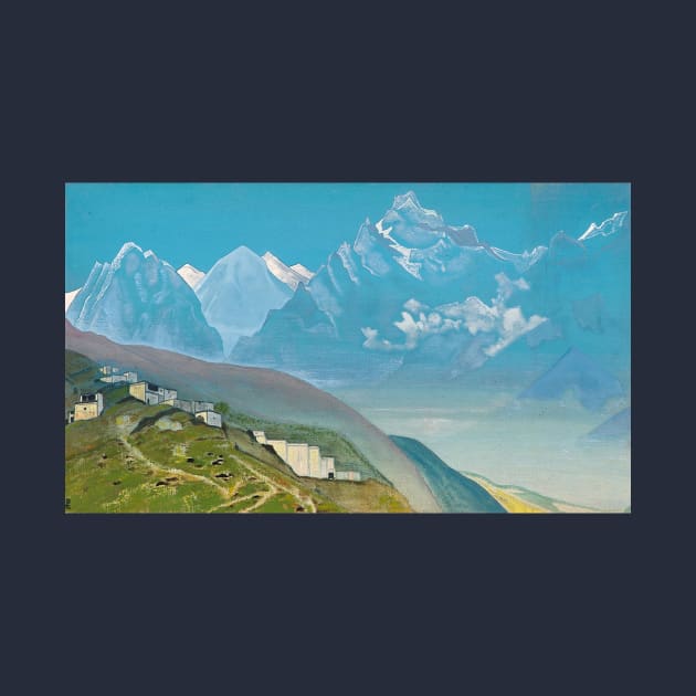 To Kailas Lahul by Nicholas Roerich by Star Scrunch