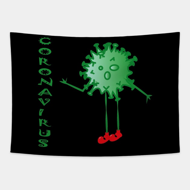 Coronavirus 2020 Tapestry by manal