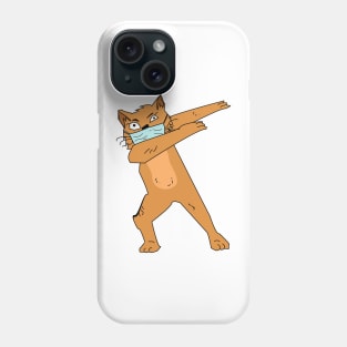 Cat dabbing move Phone Case