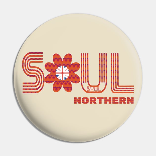 Northern Soul Pin by KateVanFloof