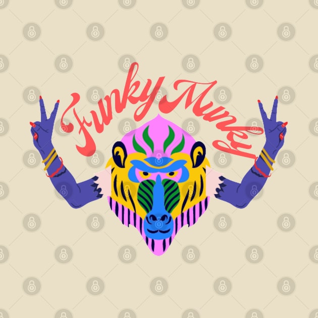 Funky Munky by Kiran by KiRich