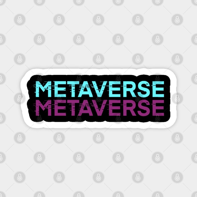 Metaverse Glitch Magnet by Milasneeze