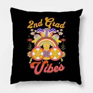 2nd grad vibes kids Pillow