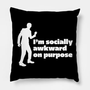 Social Awkward Pillow