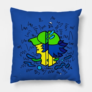 Devided Boy Pillow