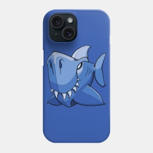 Shark - baby blue Phone Case