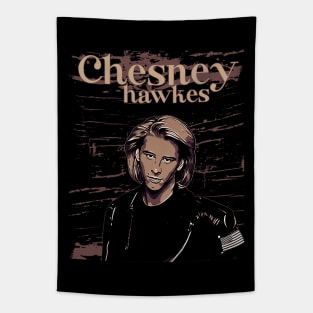 Chesney hawkes // Brown Vintage Tapestry