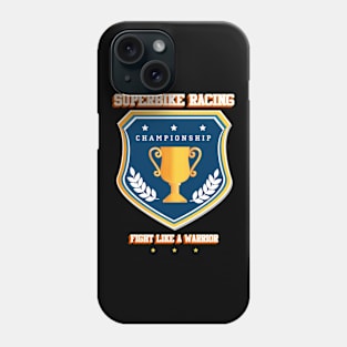 Superbike racing Phone Case