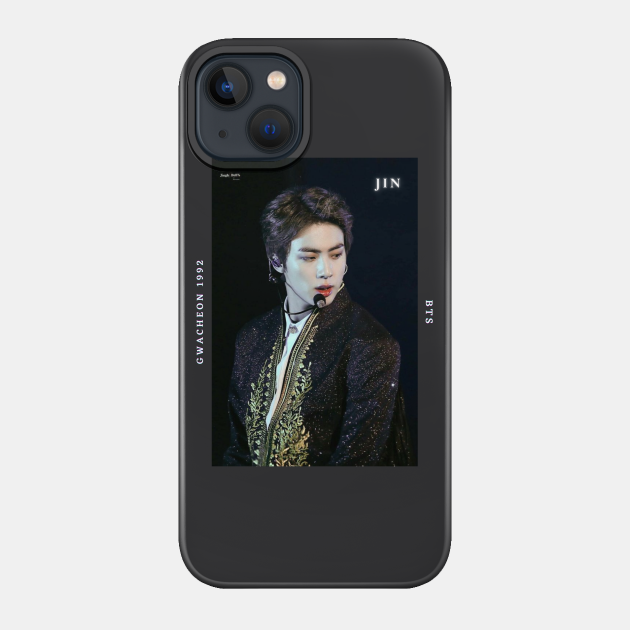 BTS Jin: Dark Theme #1 - Bts Jin - Phone Case