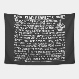 Dwight's Perfect Crime Tapestry