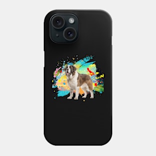 Dog Lover, Unique Dog Gift, Cute Dog, Saint Barnard Dog Lover, Animal lover Phone Case