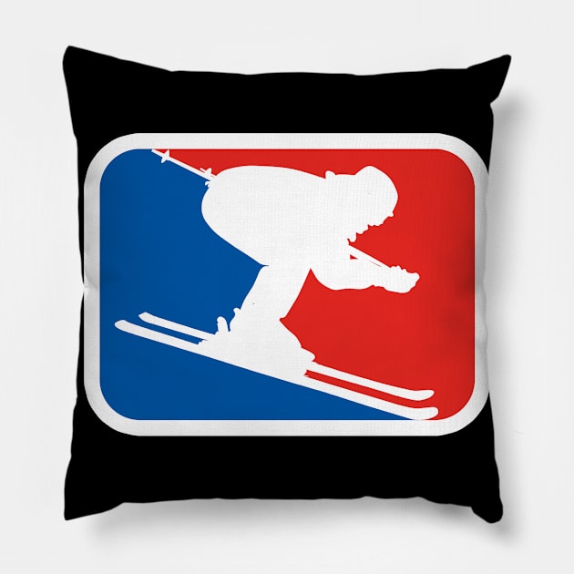ski logo Pillow by shirtsly