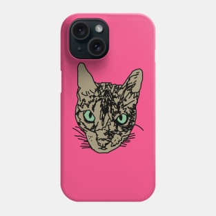 Bengal Cat Says Obey Me Phone Case