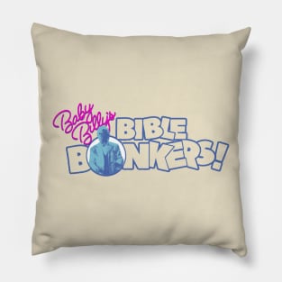 Baby Billy's Bible Bonkers Retro Pillow